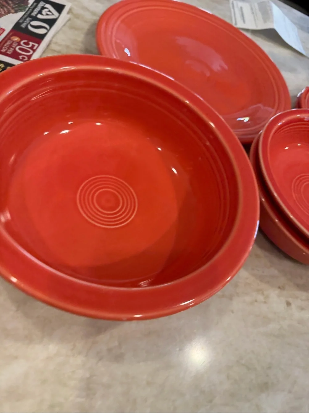 Vintage 90’s retired Persimmon bowls and plates bundle